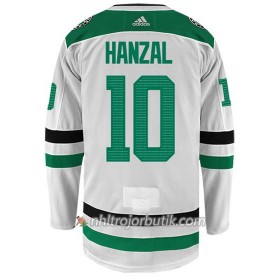 Män Ishockey Dallas Stars Tröja MARTIN HANZAL 10 Adidas Vit Authentic